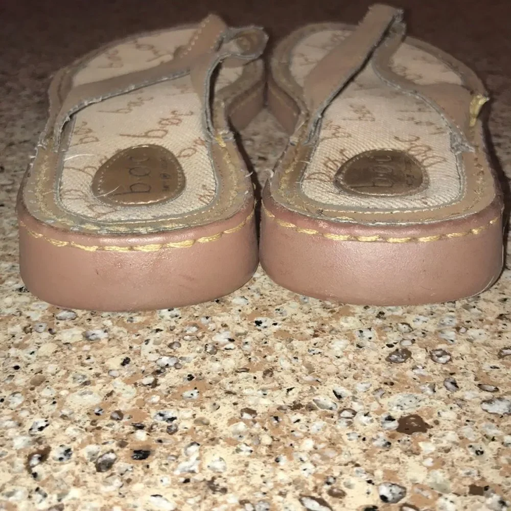 (5/$25) b.o.c Suede Thong Sandals